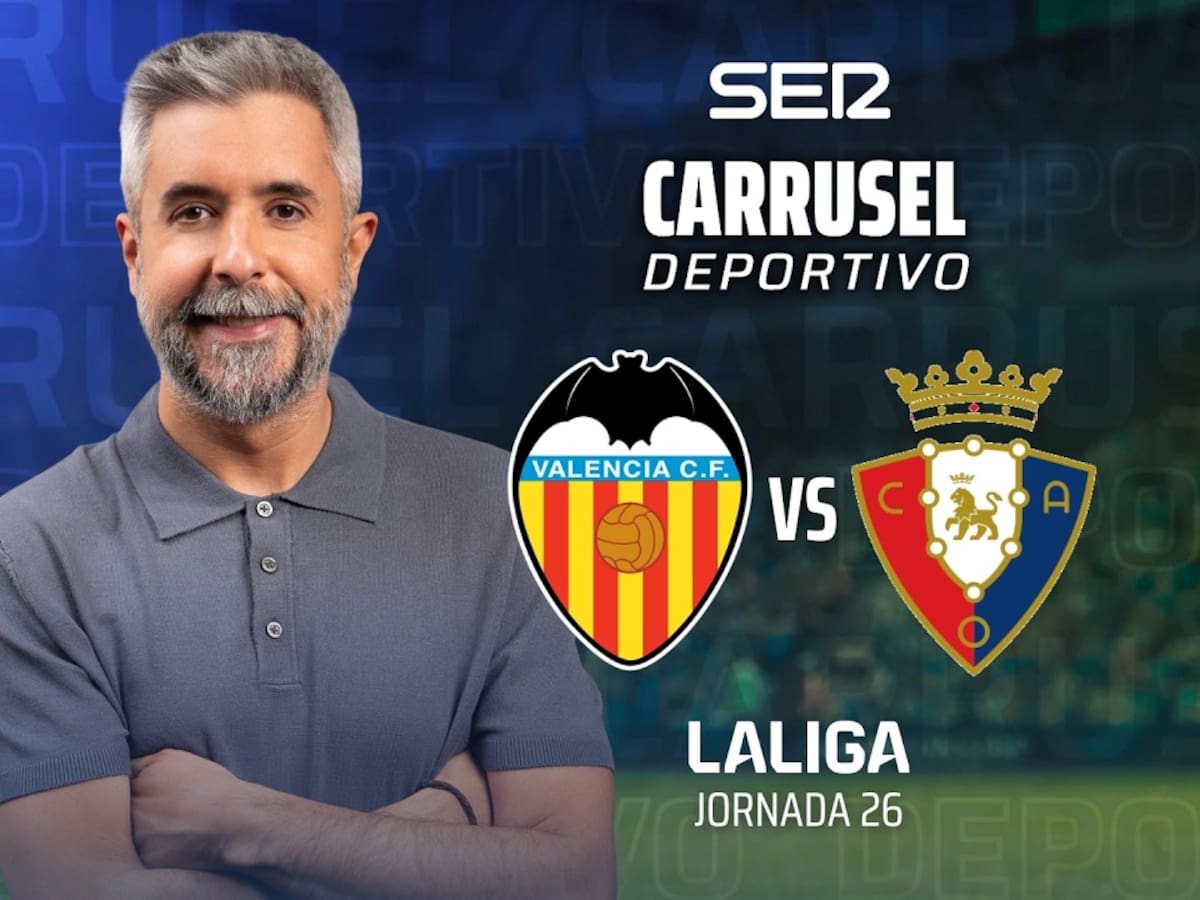 Valencia CF - CA Osasuna, en directo: el partido de la jornada 26 de LaLiga, en vivo
