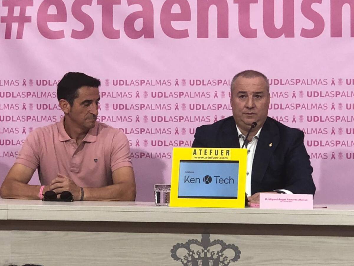 Miguel Ángel Ramírez: "Queremos que Tana triunfe en la UD Las Palmas, sin salidas de tono"