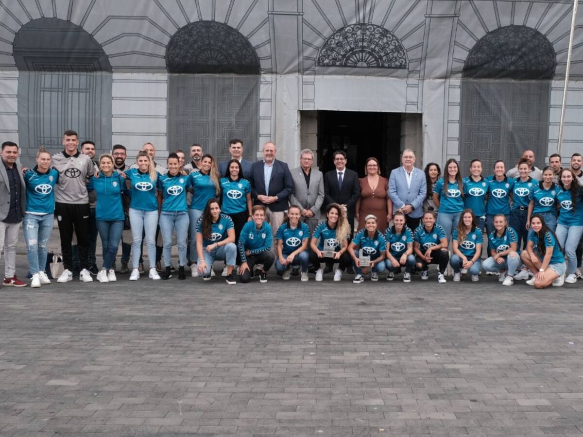 El Cabildo de Tenerife recibe al Granadilla Egatesa