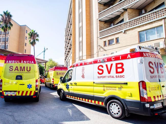 Una unidad SAMU y una SVB, respectivamente