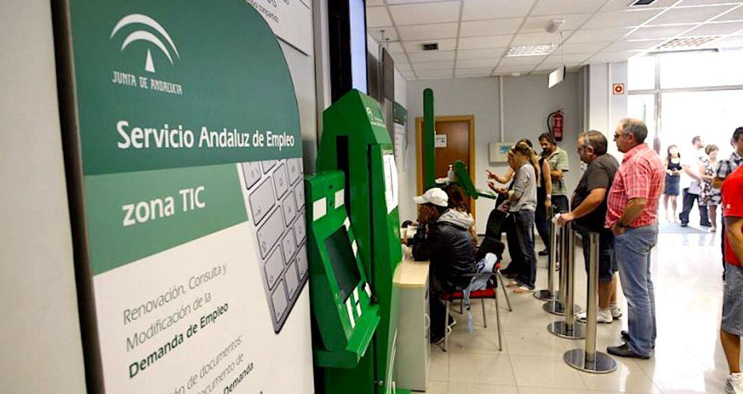 Una oficina de empleo