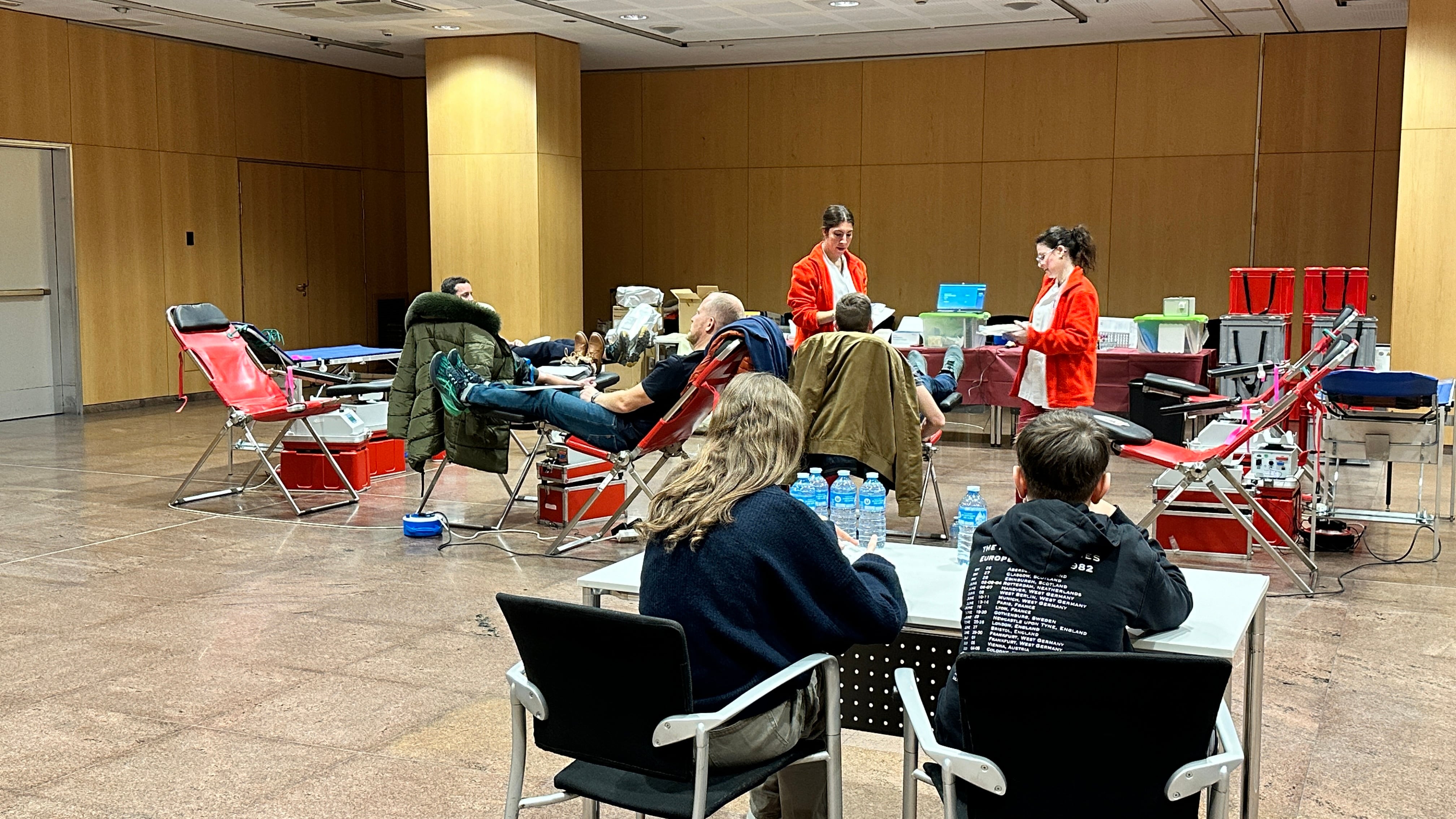 Campanya de donació de sang de l&#039;escola andorrana.
