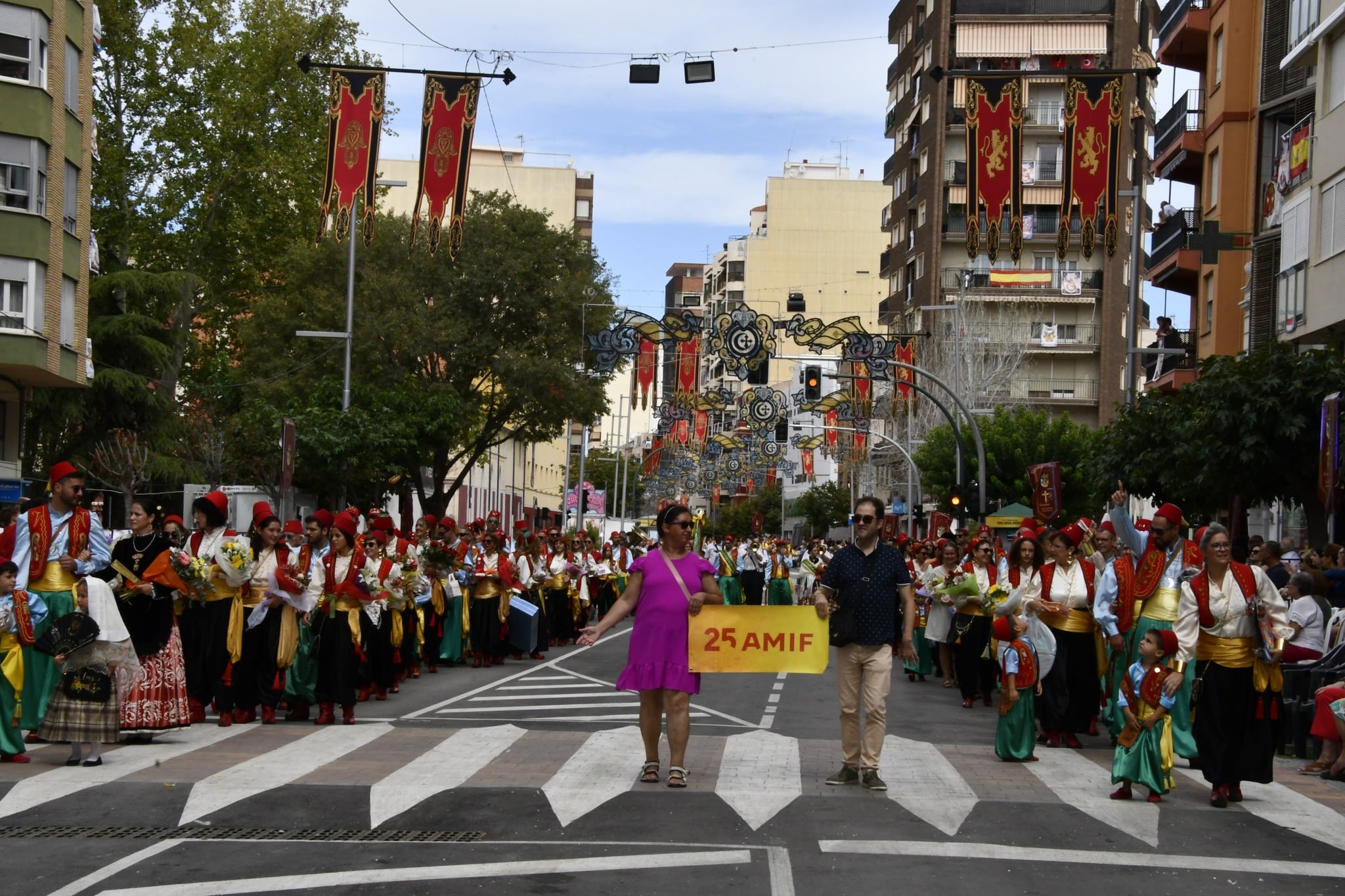 Nazaries en la Ofrenda