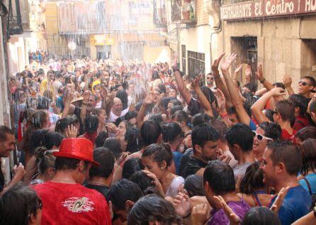 Celebración del &#039;Chúndara&#039; en la calles de Peñafiel