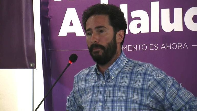 David Moscoso, parlamentario de Podemos por Córdoba.