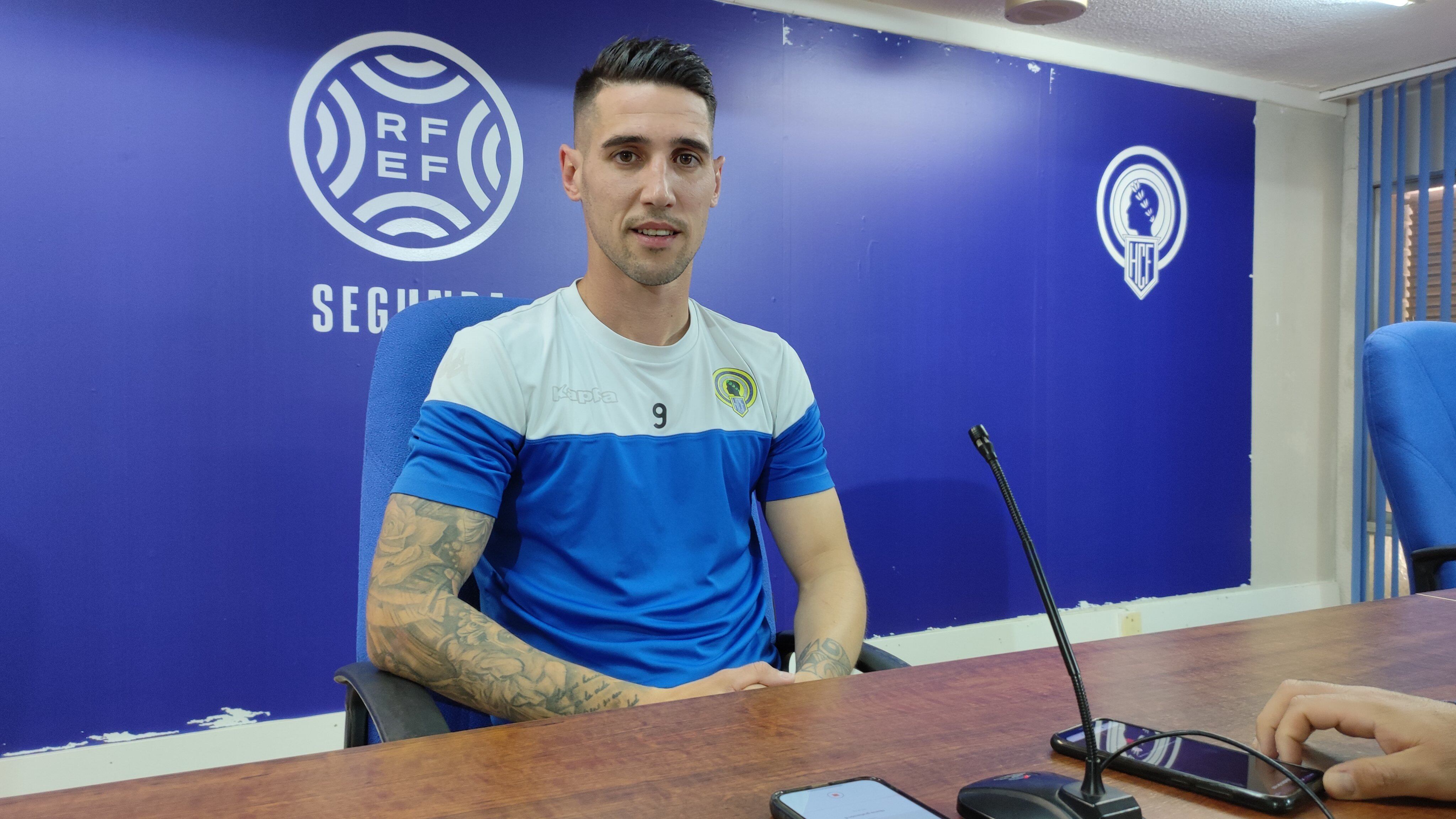 Raúl González, jugador del Hércules CF