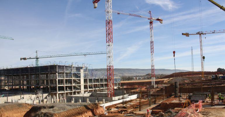 Obras del Hospital Universitario de Cuenca