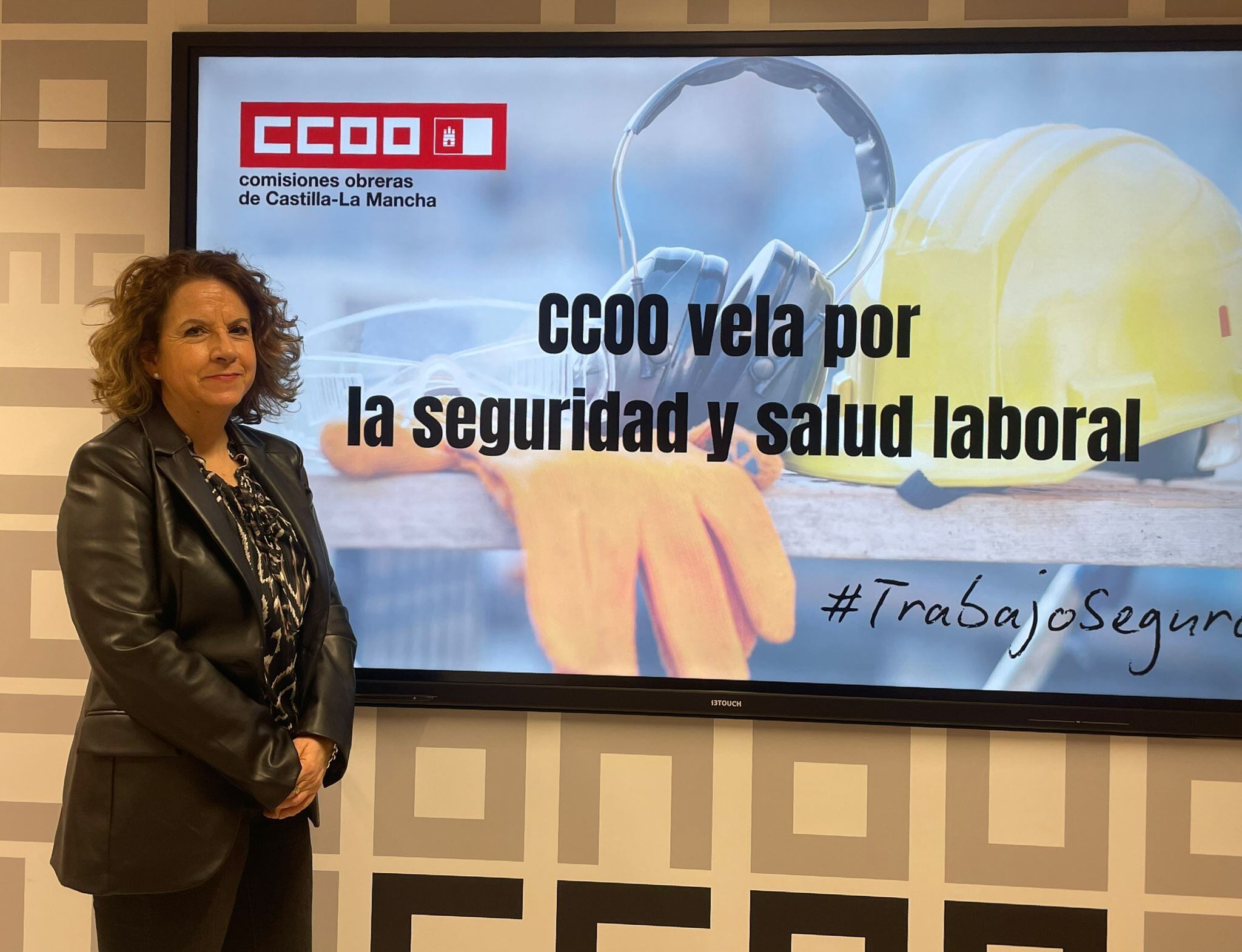 Raquel Payo, secretaria de Diálogo Social y Salud Laboral de CCOO Castilla-La Mancha