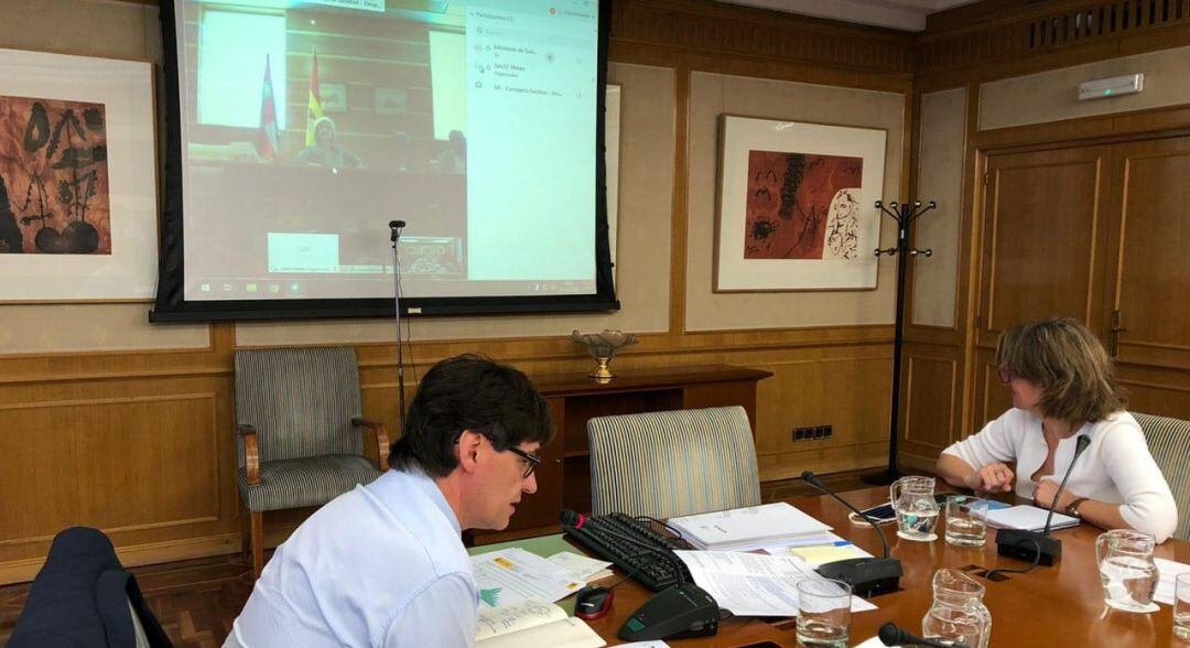 Reunión bilateral entre el Ministerio de Sanidad y la Junta de Castilla y León