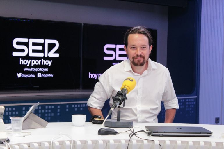 El líider de Podemos, Pablo Iglesias.