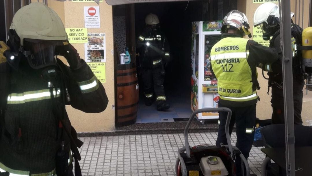 Sofocado un incendio en la cocina de un bar de Santoña (Imagen de archivo)