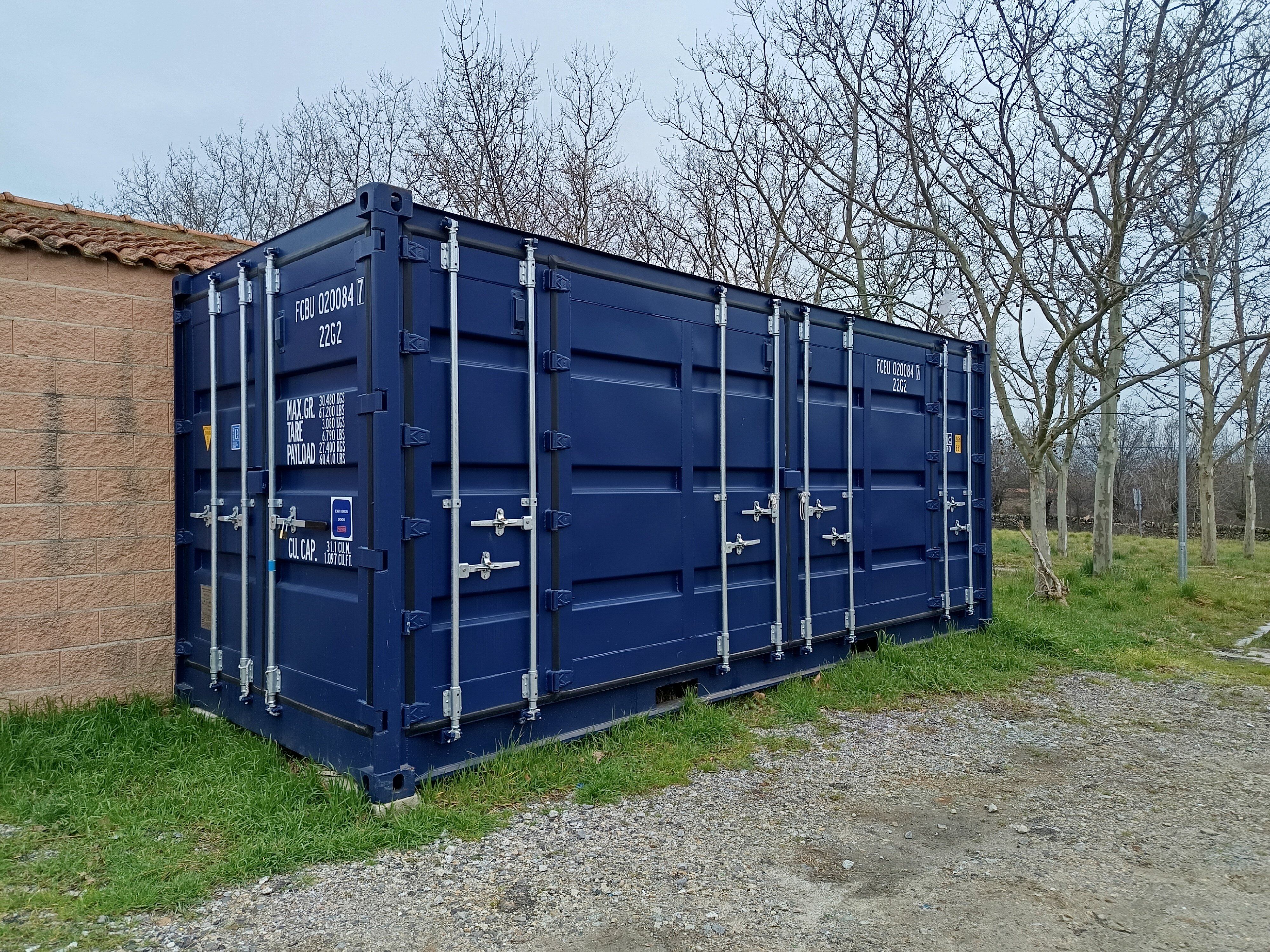 Nuevo contenedor en el Punto Limpio de Soto del Real para la reutilización de muebles