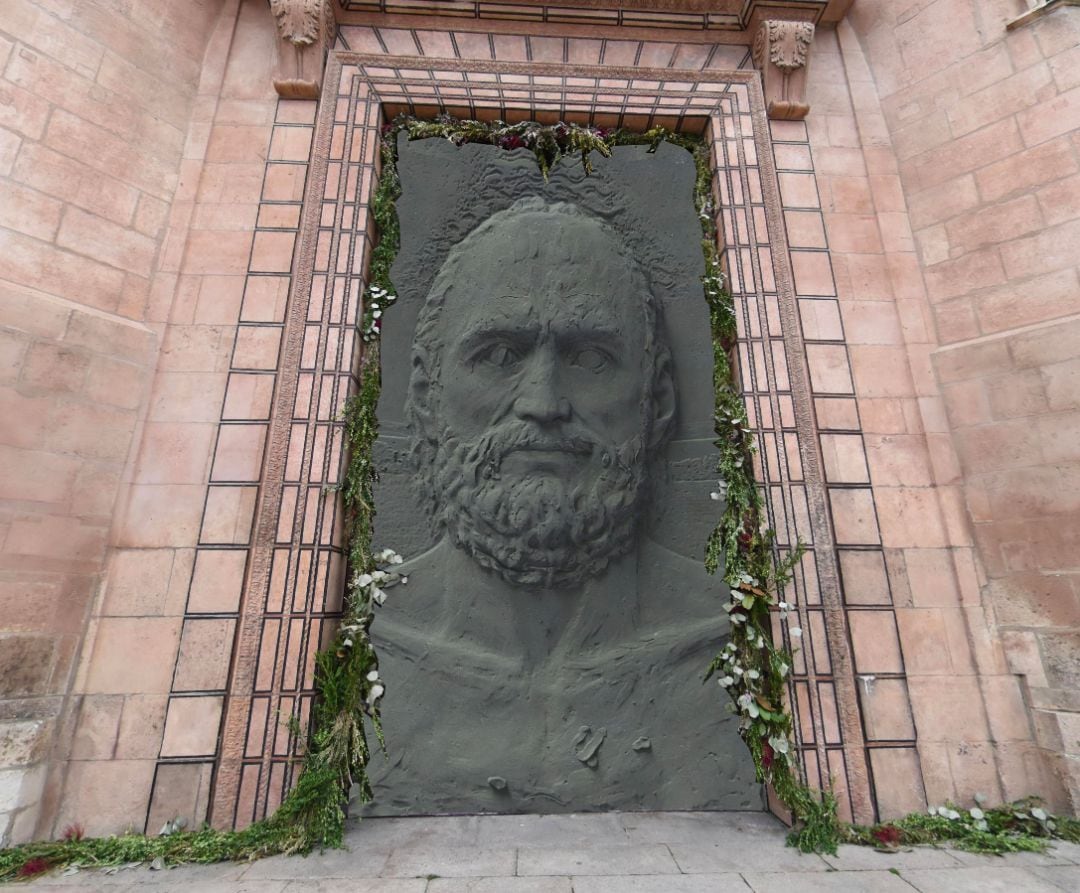 Ultimo diseño conocido para la Puerta Real o del Perdón de la Catedral de Burgos realizado por Antonio López