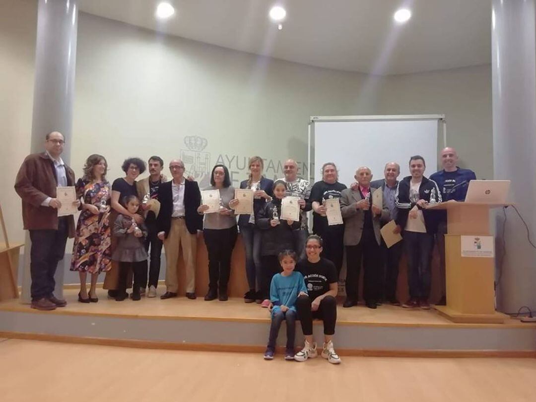 Los galardonados con los premios a la solidaridad 2018