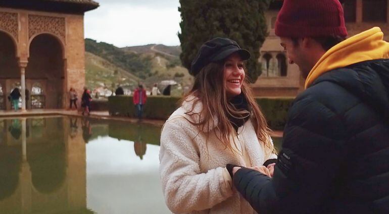 Jorge y Miri en la Alhambra