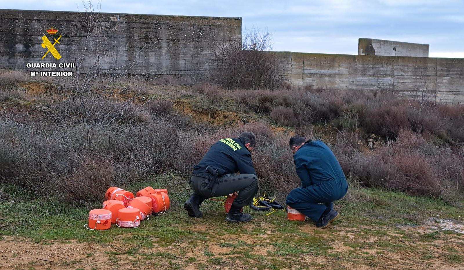 Destruidas 40 bombas extintoras en la provincia de Palencia