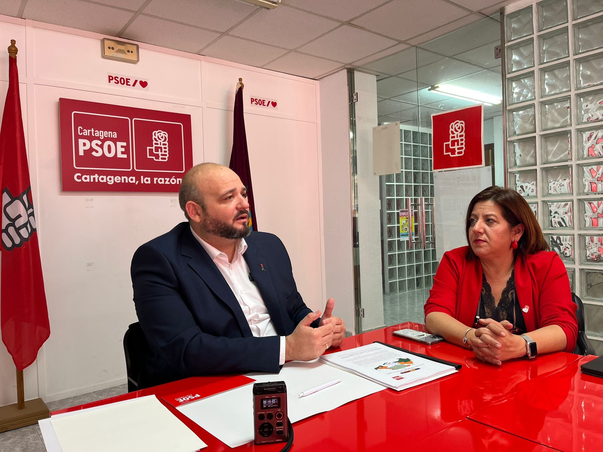 Manuel Torres, portavoz del PSOE en Cartagena