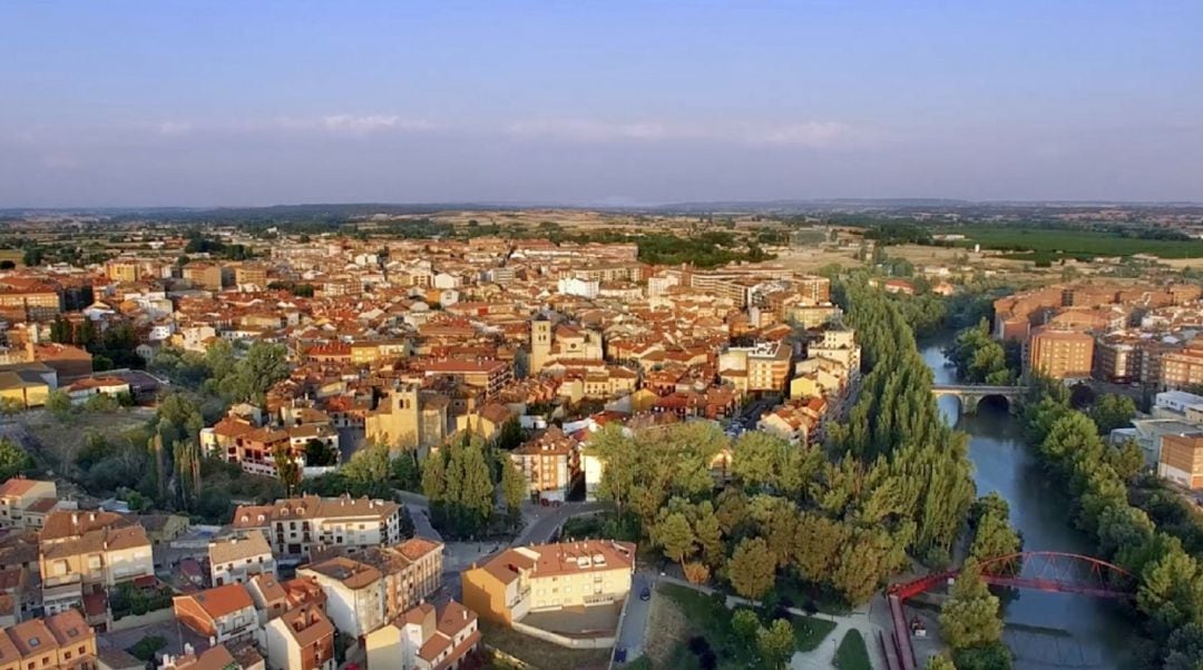 Vista aérea de Aranda