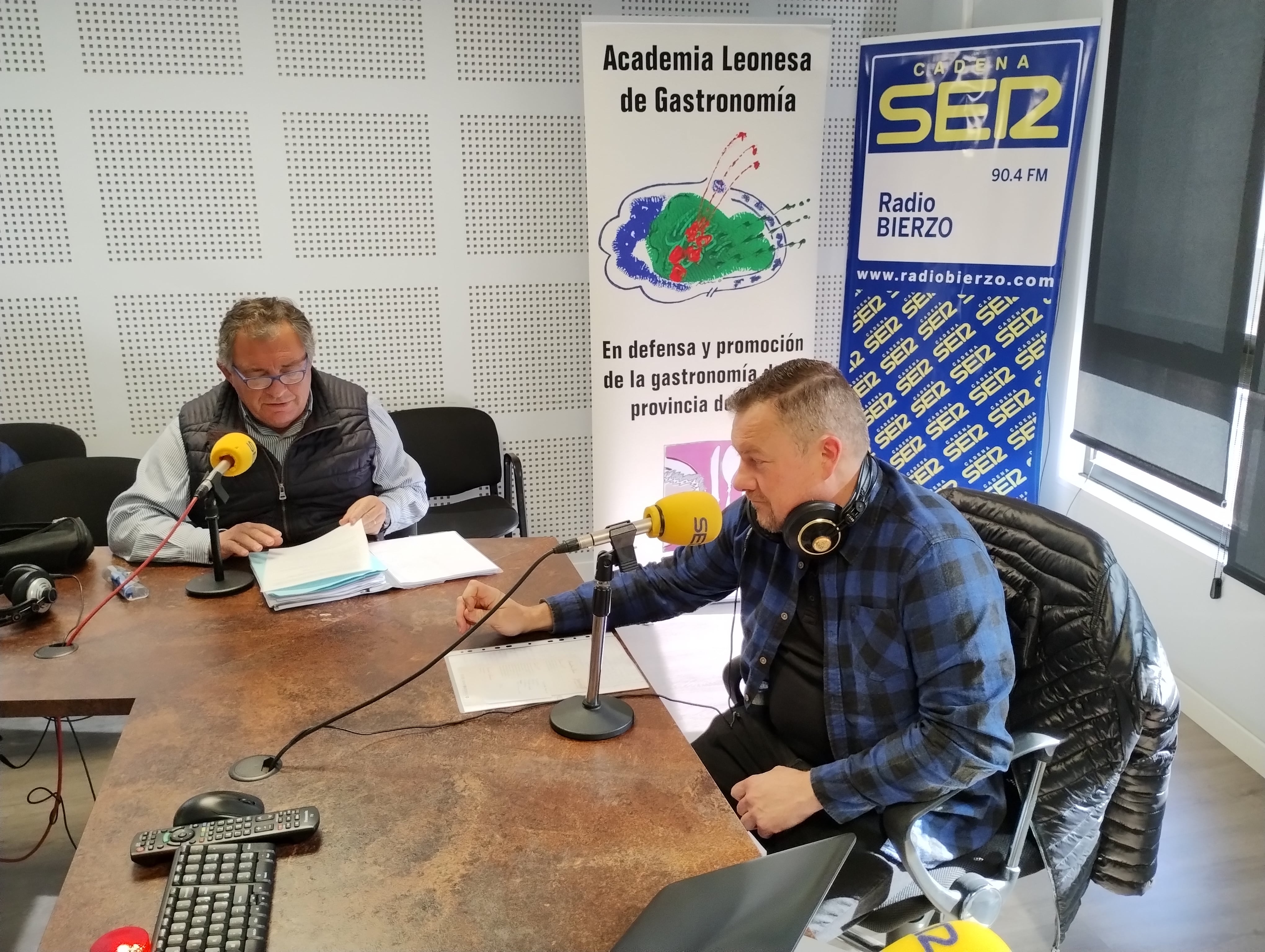 Javier del Rio y Miguel Antonio en ´Radio Bierzo´