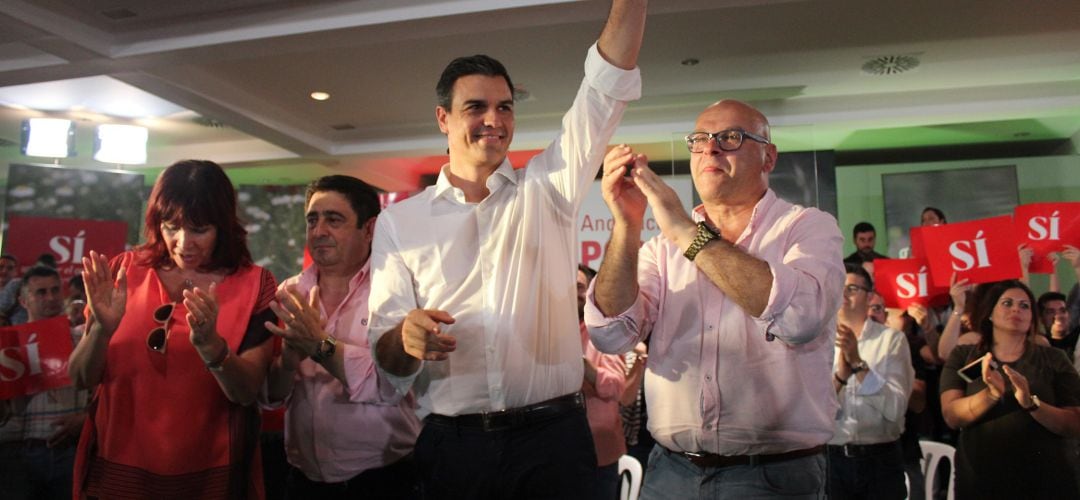 Pedro S&aacute;nchez en su &uacute;ltima visita a la capital.