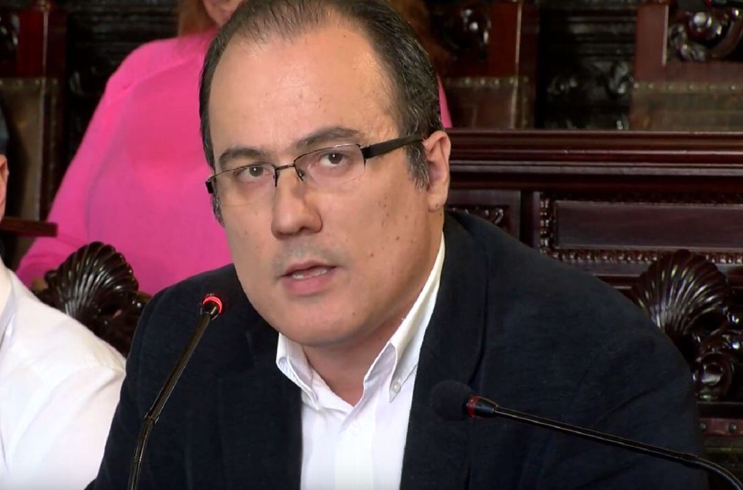 Ignacio Holgado, portavoz de Ciudadanos en el Ayuntamiento de Algeciras