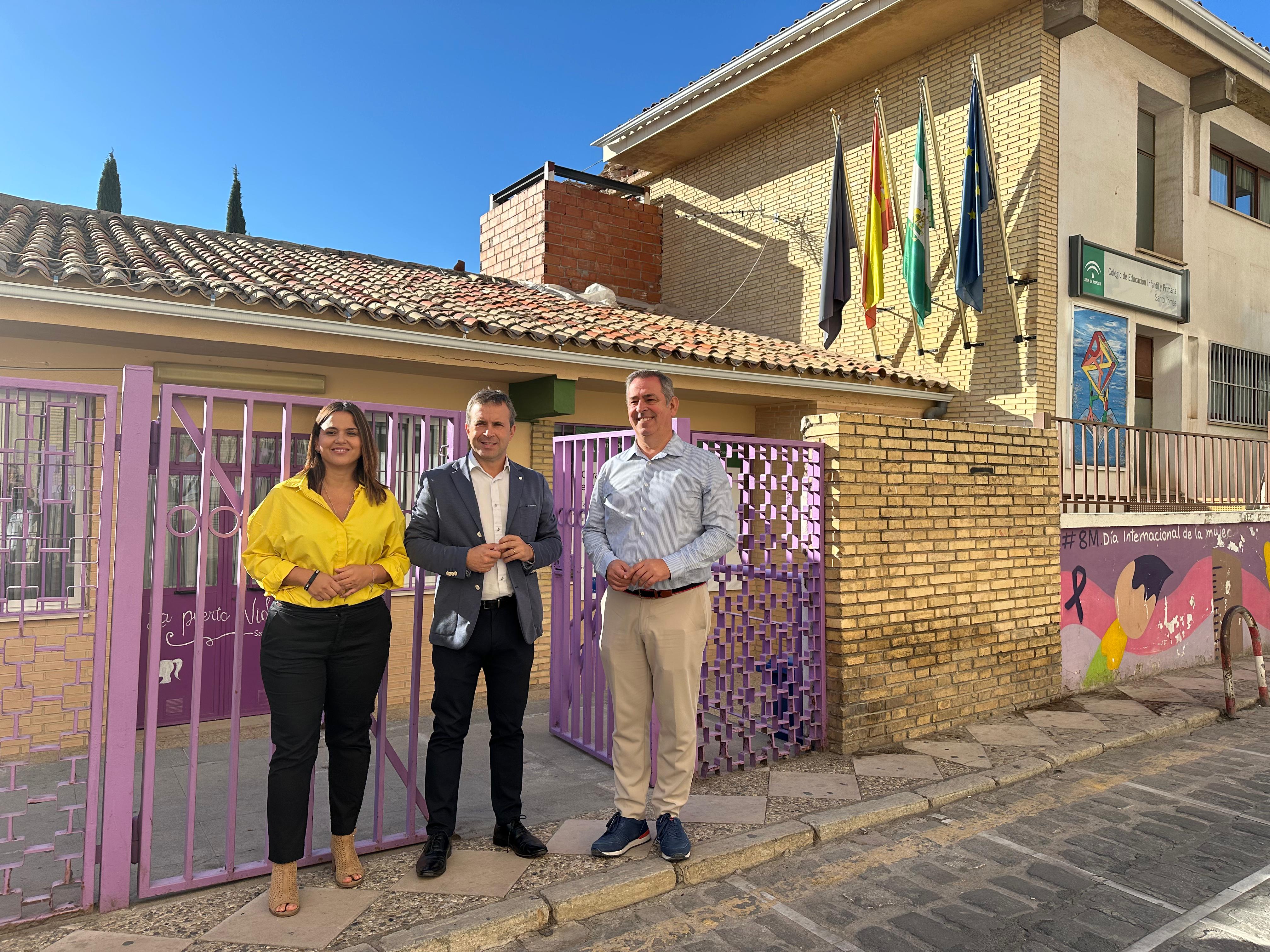 De izqda a dcha, los concejales socialistas Ángeles Díaz, Julio Millán y Javier Padorno.