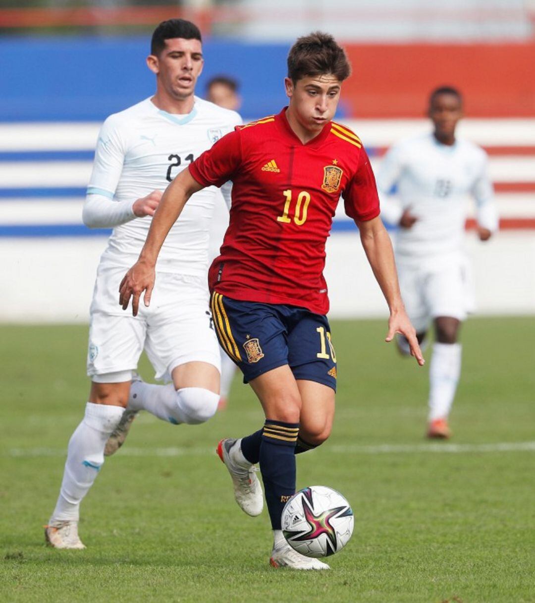 Pablo Torre, durante uno de los partidos ante Israel