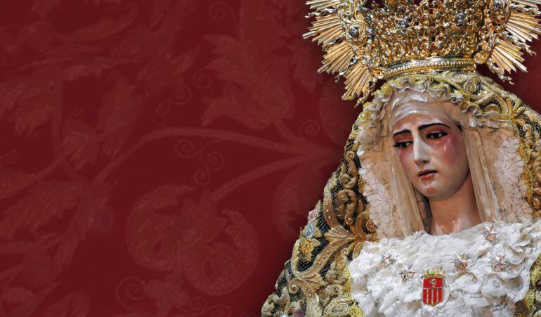 Nuestra Señora de las Mercedes, dolorosa titular de la hermandad de Santa Genoveva