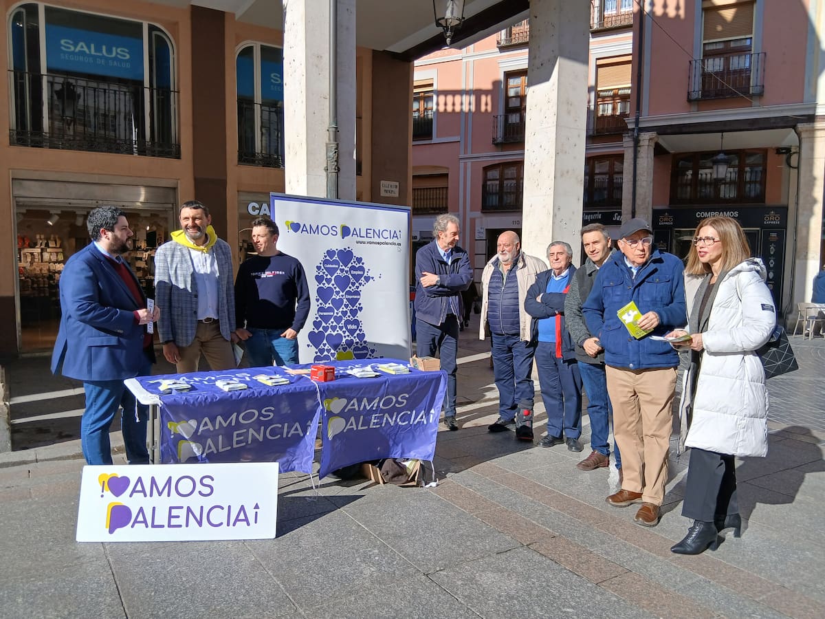 "El único voto útil posible el domingo es a ¡Vamos Palencia!"