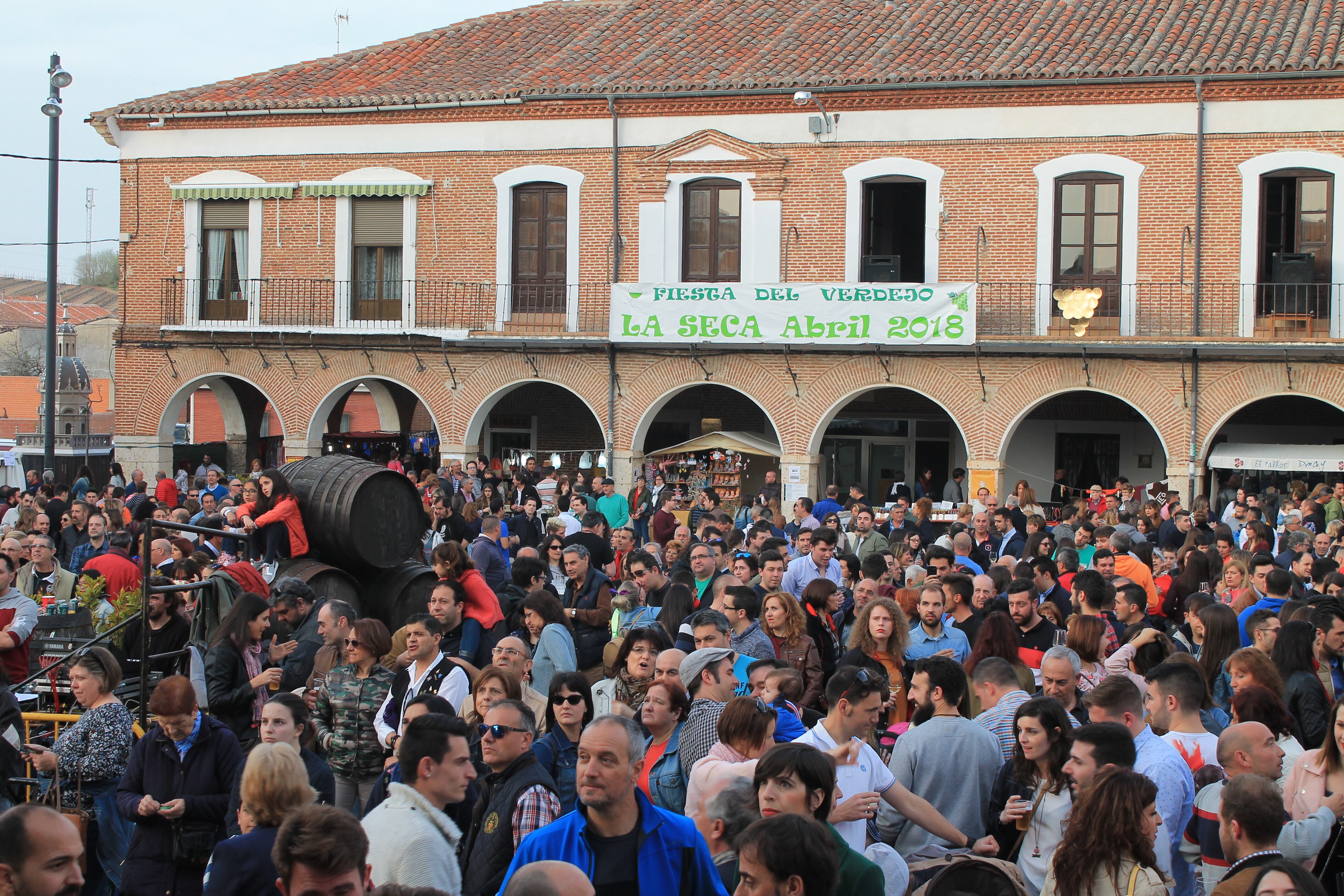 La Fiesta del Verdejo de La Seca siempre atrae a numeroso público