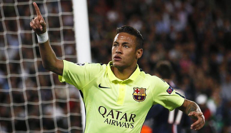 Neymar adelantó al Barcelona.