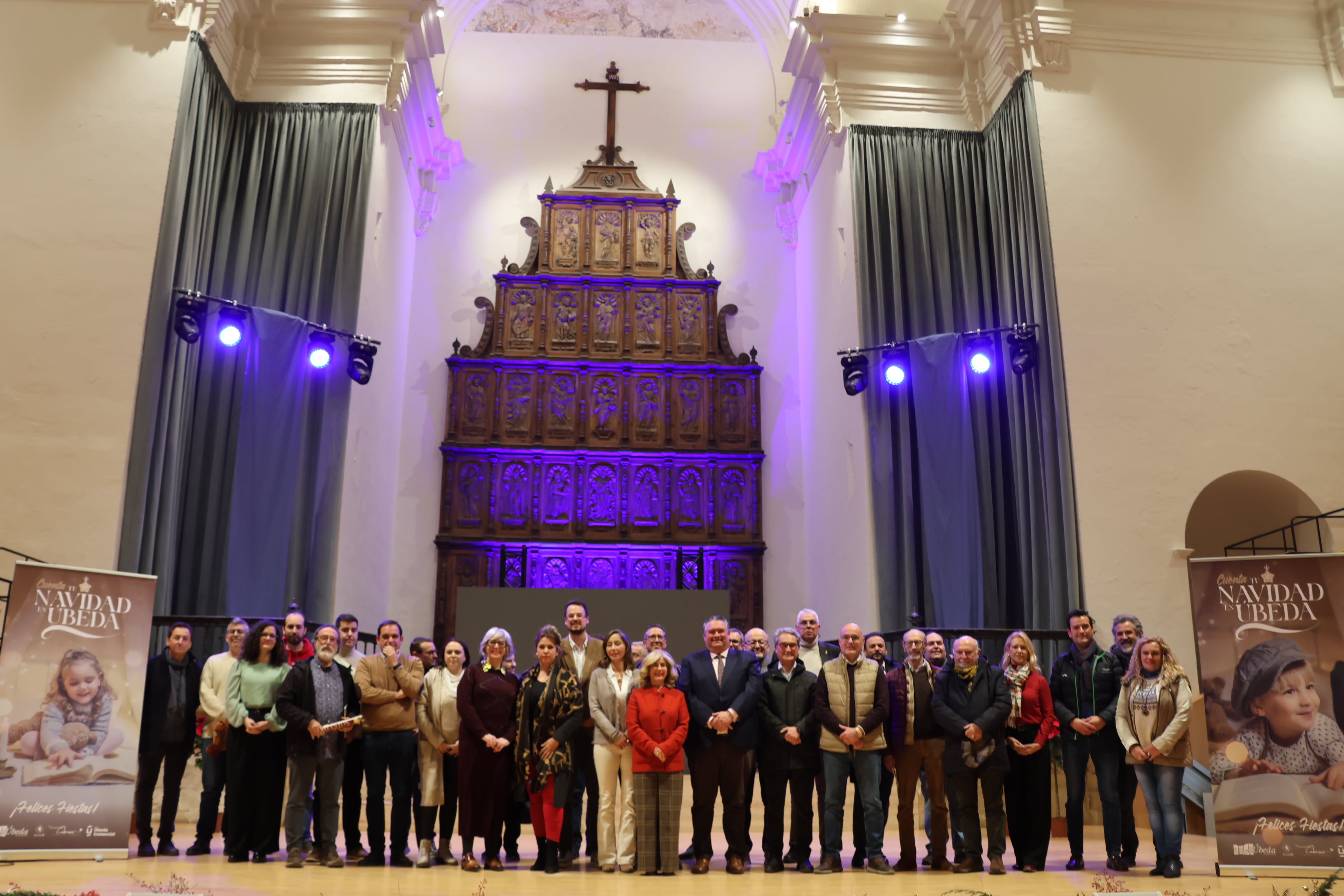 Presentación de la Campaña de Navidad en el Hospital de Santiago de Úbeda
