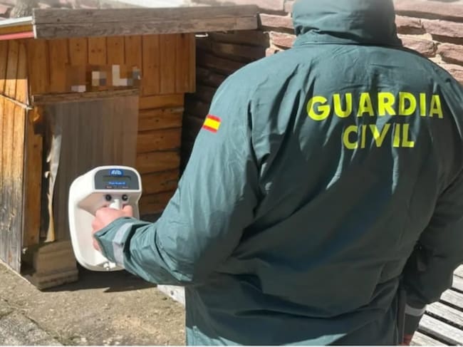 Intervención de la Guardia Civil