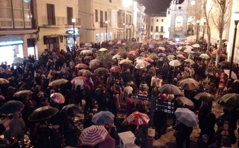 La manifestación de este jueves fue la más multitudinaria del último año en la Isla.