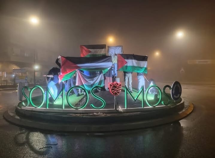 Imagen del día de las protestas.