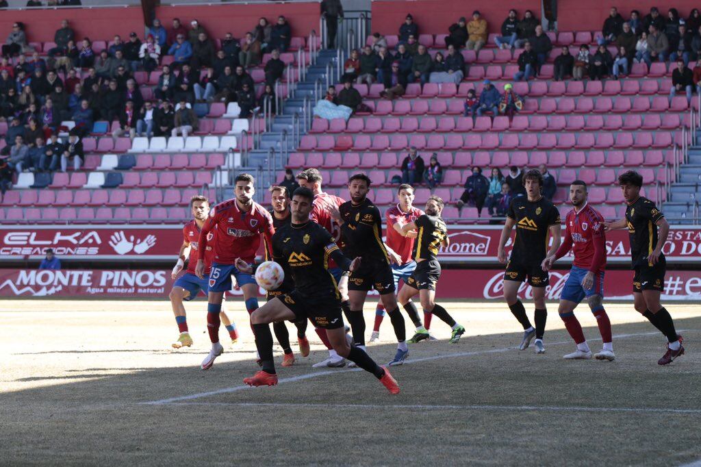 El Numancia quiere hacer bueno en Zubieta el punto ante el Baleares del pasado domingo en Soria.