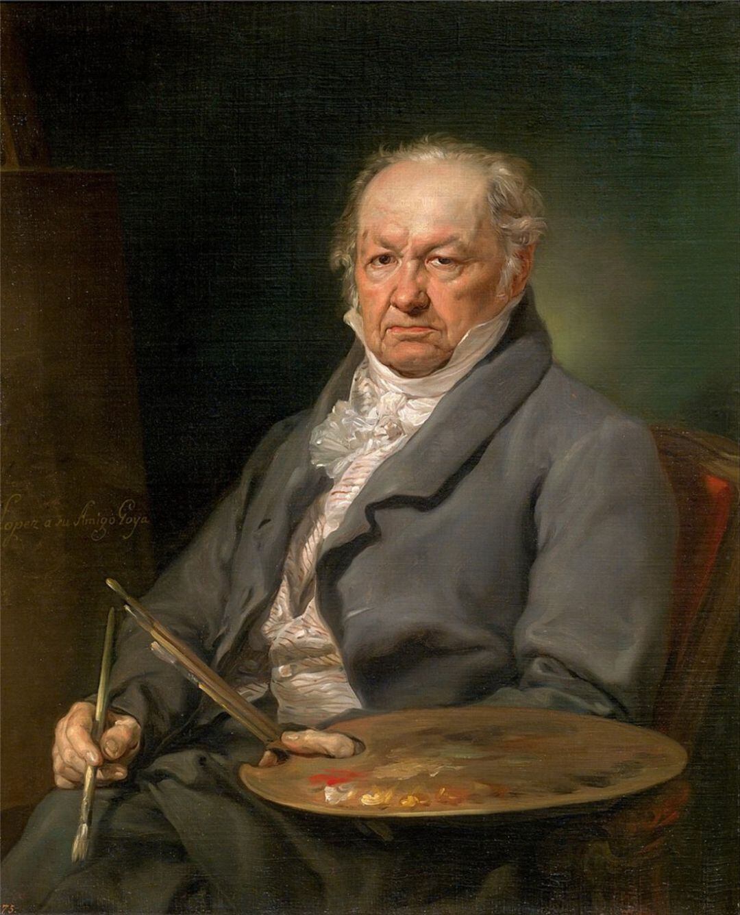 Retrato del pintor Francisco de Goya (1826)