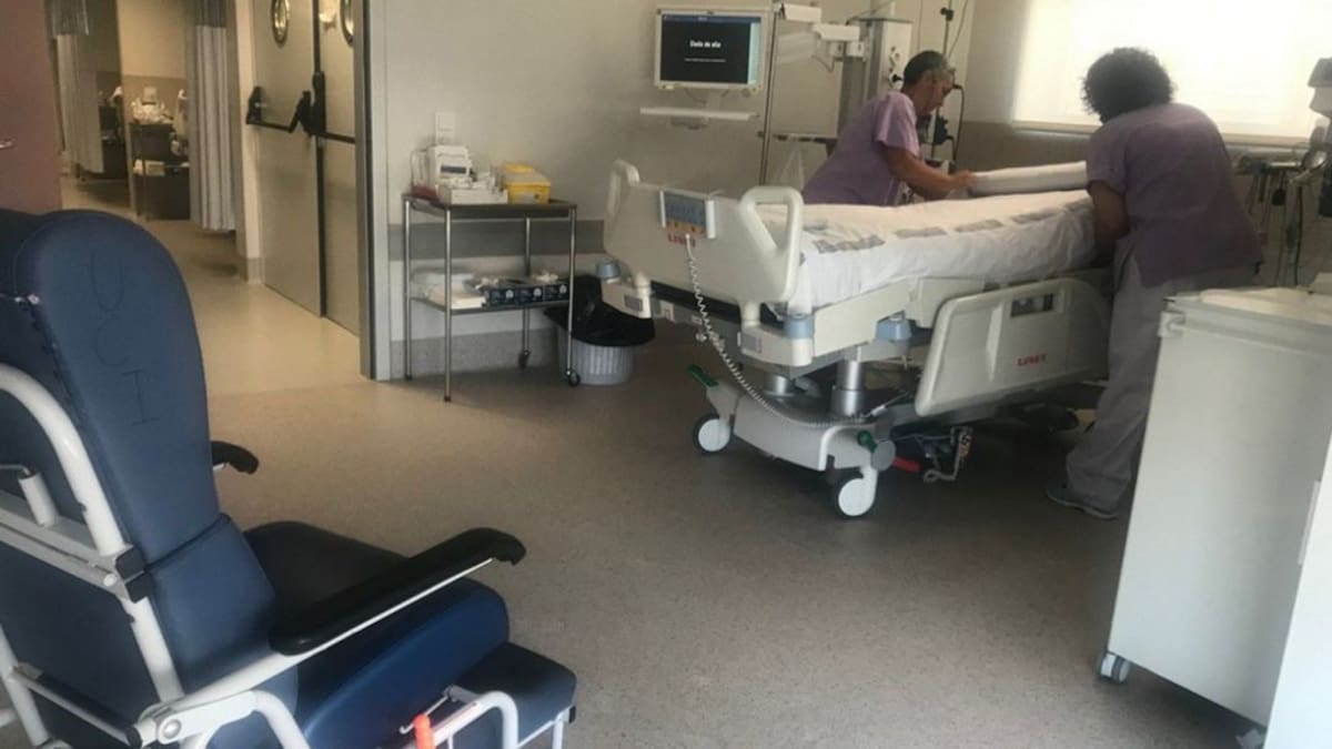 18 personas ingresadas por coronavirus en el hospital de Gandia