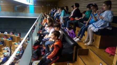 Asistentes al pleno infantil