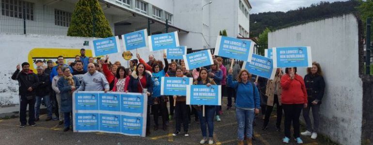 Profesores de centros de enseñanza de A Coruña contra la reválida