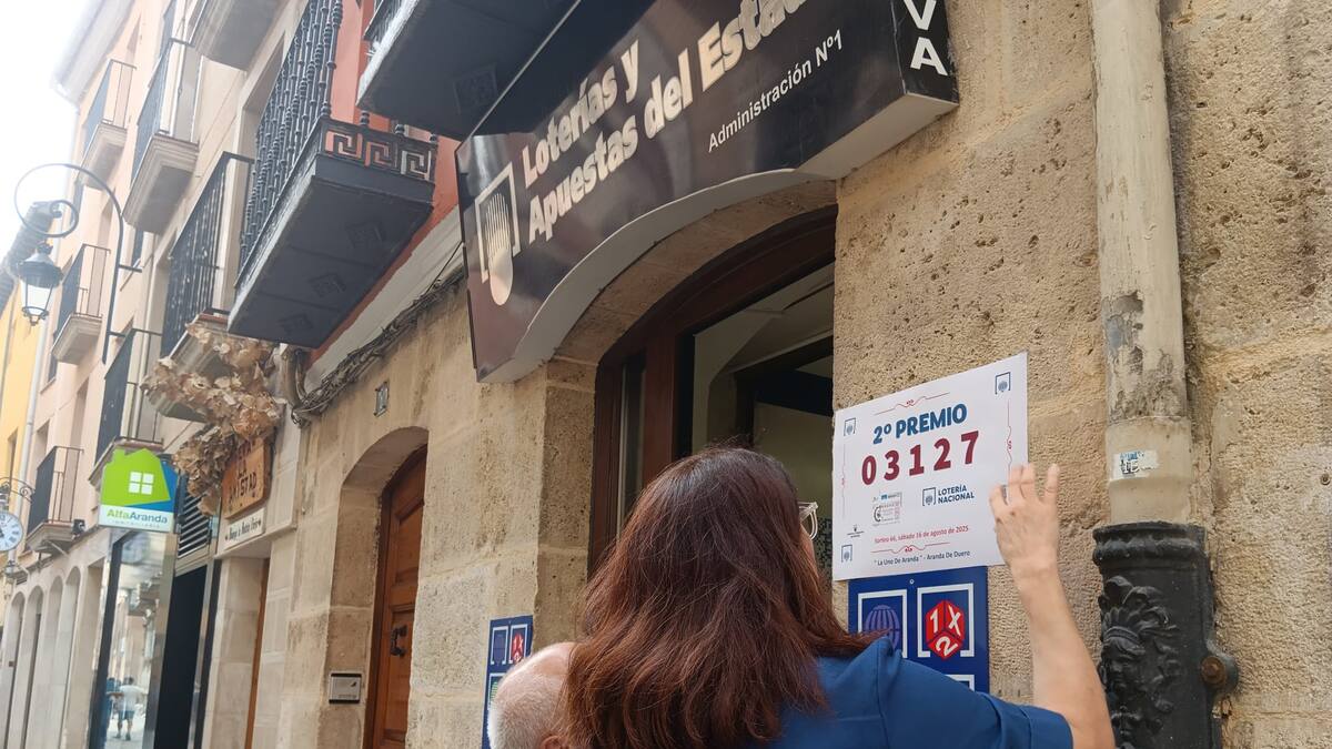 La Lotería Nacional deja un buen pellizco en Aranda de Duero