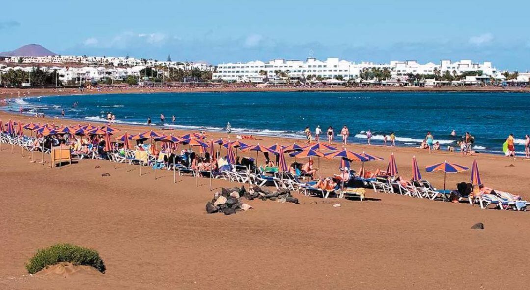 Playa de los Pocillos.