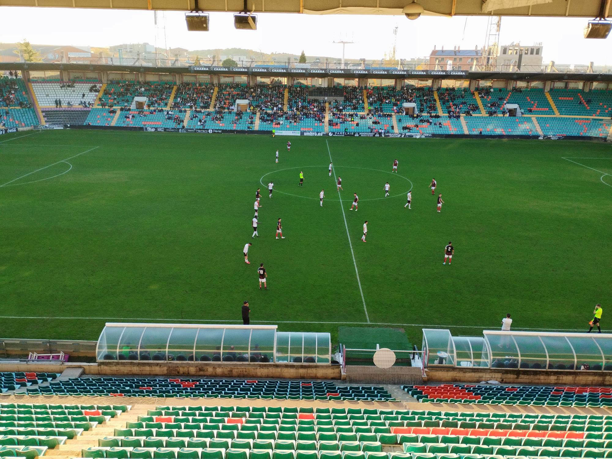 Imagen del estadio Helmántico durante esta temporada/Cadena SER