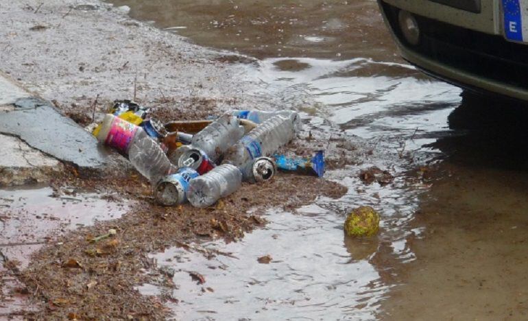 Basura en la calle
