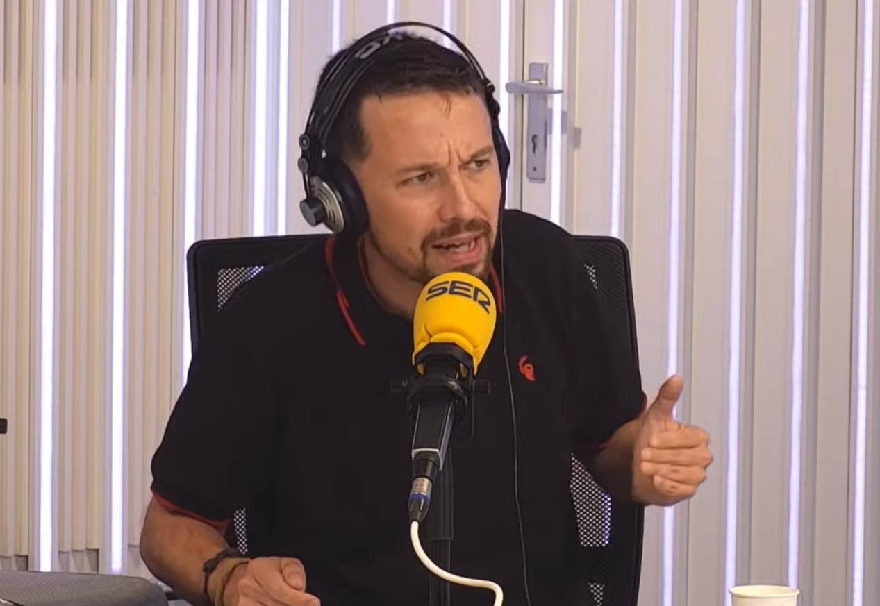 Pablo Iglesias, en &#039;El Ágora de Hora 25&#039;.