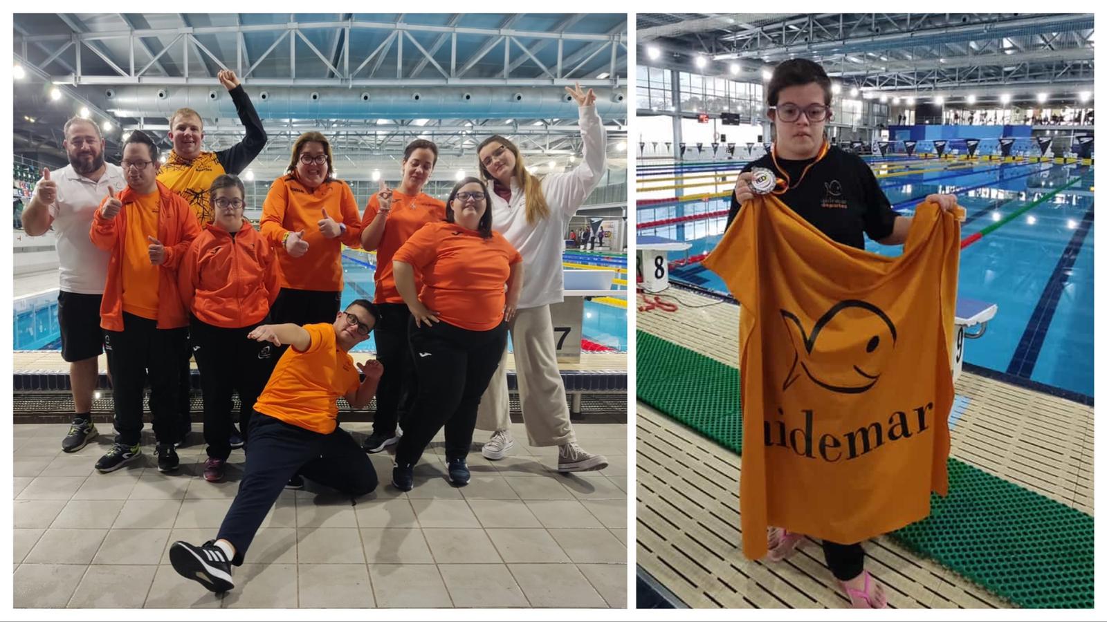 El Club Deportivo Aidemar en el Campeonato de España de Natación