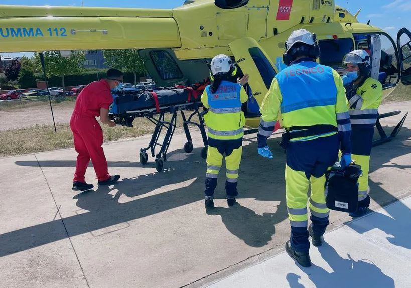 El hombre falleció al impactar de forma frontal la moto que conducía contra un turismo en el kilómetro 6 de la M-626