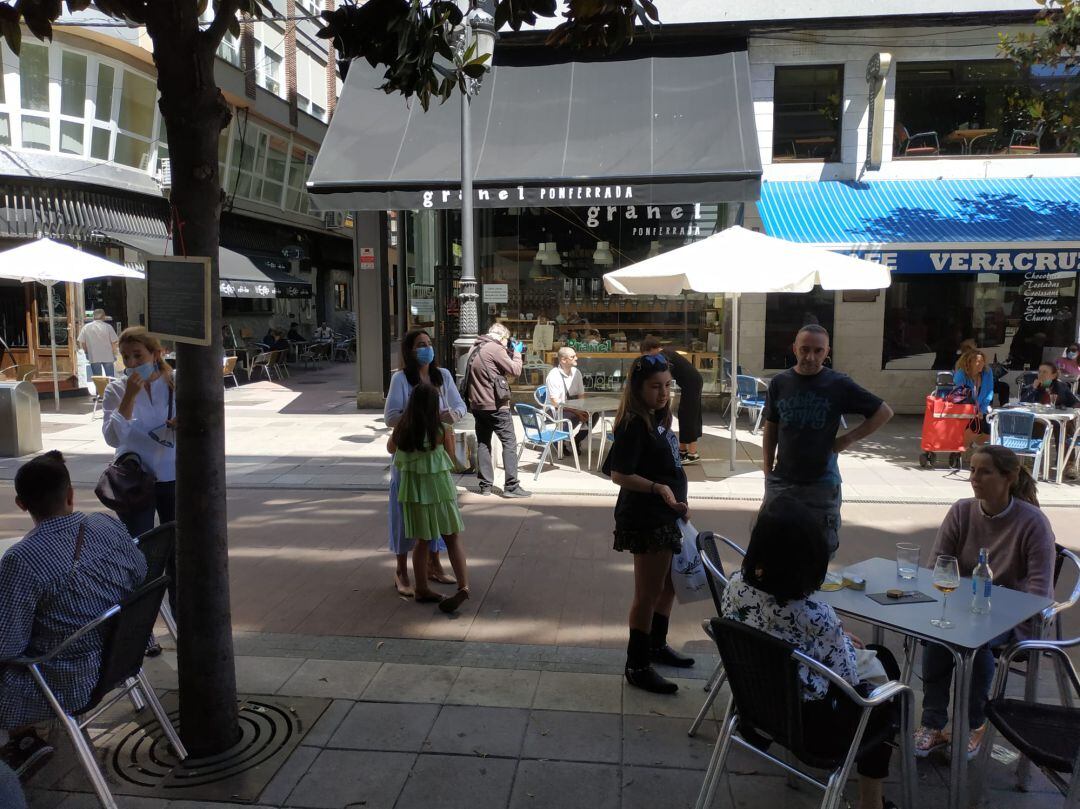 Ponferrada recupera el pulso en las terrazas