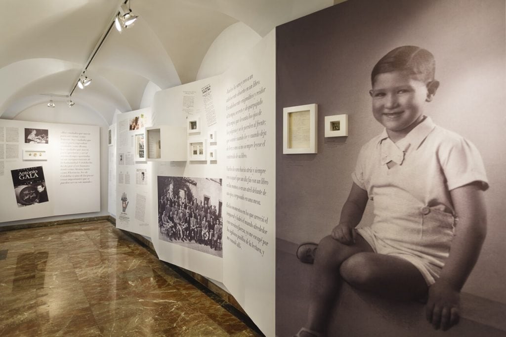 Espacios expositivos de la Fundación Antonio Gala en Córdoba.