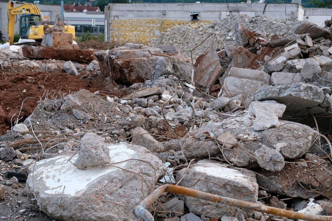 Los escombros se llevarán a la Planta en el polígono de Villager